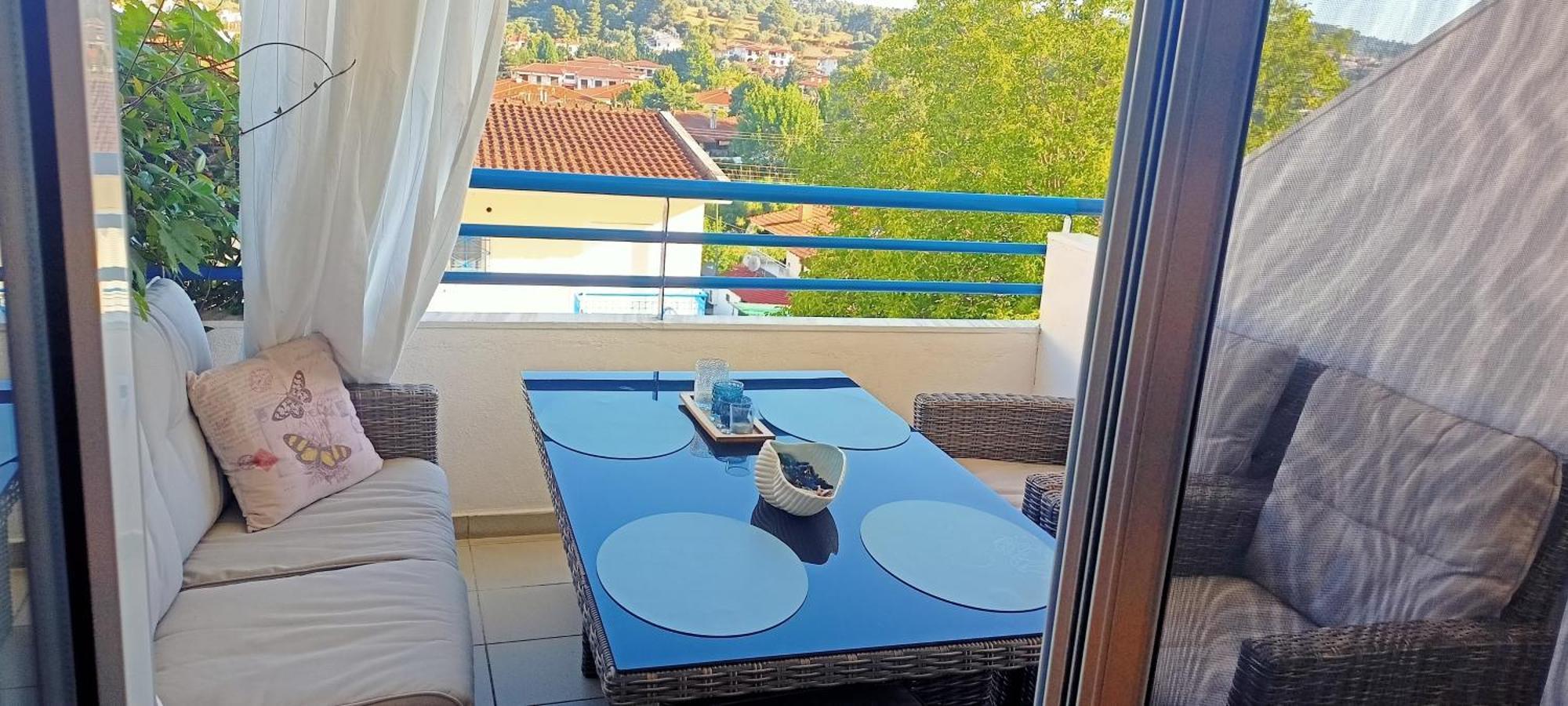 Siviri Sea & Forest-Cozy Apartment With Garden & Nature Views Eksteriør bilde